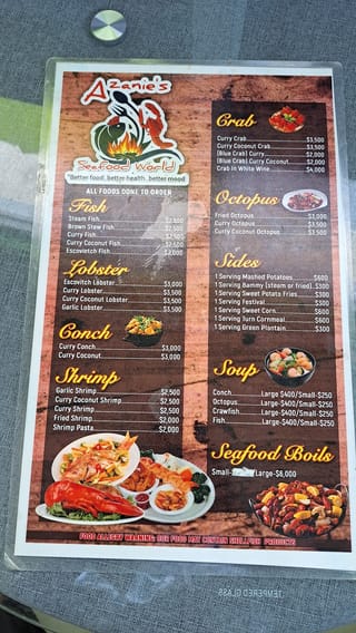 Azanie’s Seafood World