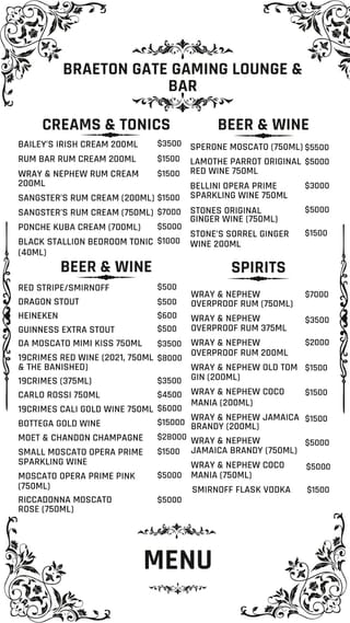 Braeton Gate Gaming Lounge & Bar