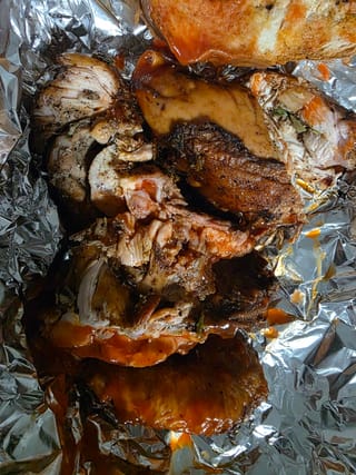 Shaggy Jerk Chicken